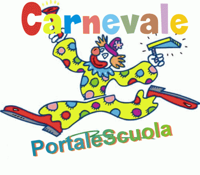 Carnevale: lavoretti, inviti, disegni, striscioni, pagliacci, copertine