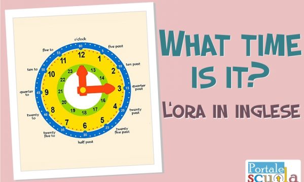 What time is it? – L’ora in inglese